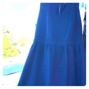 Blue dress